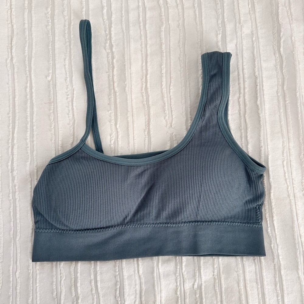 Amazon Olive Green Sports Bra Size M